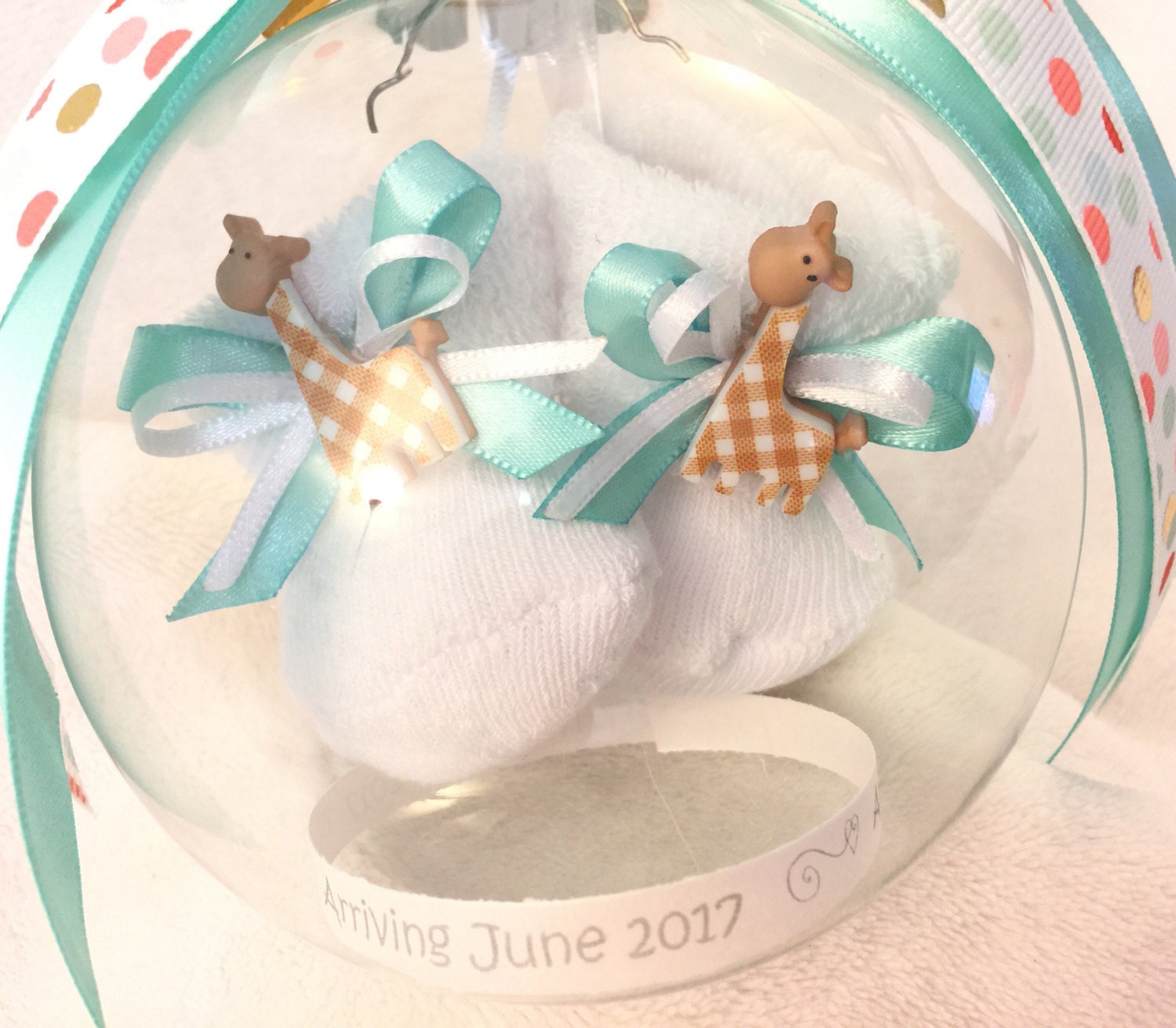Personalized Pregnancy Announcement Pregnancy Announcement Keepsake Ornament With Floating Personalized Pregnancy Announcement Pregnancy Announcement Keepsake Ornament With Floating