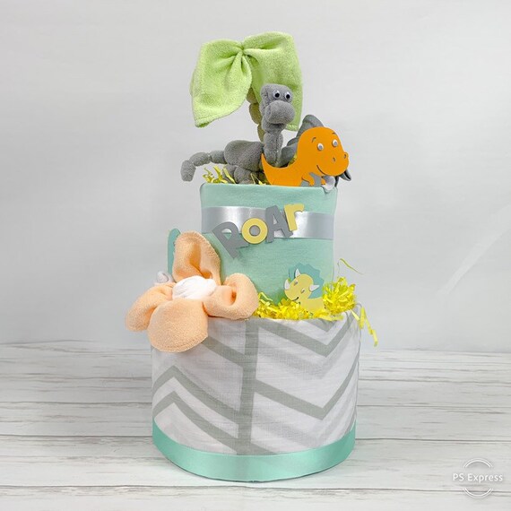 Dinosaur Baby Shower Centerpiece Jurrasic Baby Shower Etsy
