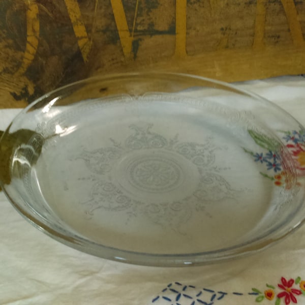 Fire King Pie Plate Etsy