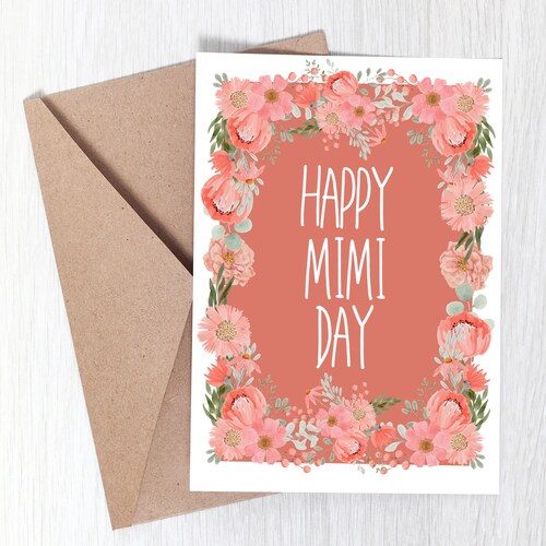 High-Quality Mimi Mothers Day Card Design Photography High-Quality Mimi Mothers Day Card Design Photography