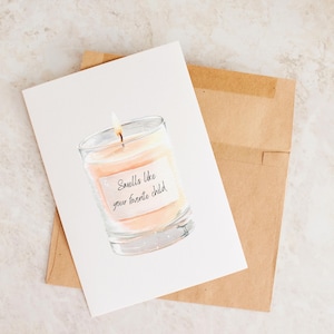 Huele a tu hijo favorito, tarjeta divertida para el Día de la Madre, tarjeta para tu hijo favorito, tarjeta para mamá, Día de la Madre