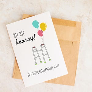 Hooray! Retirement Card, Congratulations, Happy Retirement