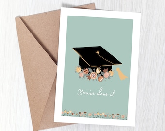 You've Done It, Graduation Card, Card For Graduate, Graduation, High School Graduation, College Graduation, Graduating Gift, 2024 Graduate