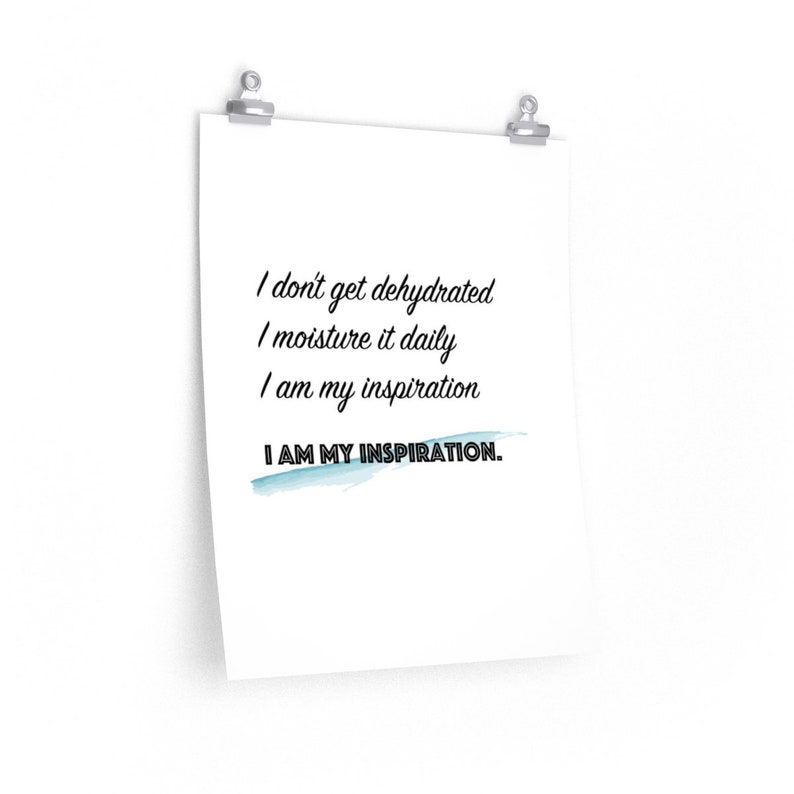Lizzo Water Me Print Lizzo Print I Am My Inspiration Print Various Sizes Available