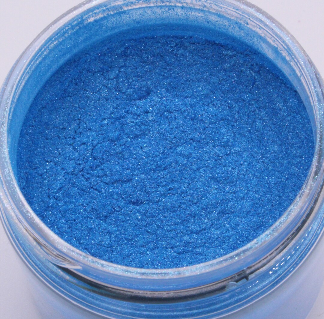 Mica Powder Skin Safe Sky Blue Mica for Melt & Pour Soap, Car Freshies