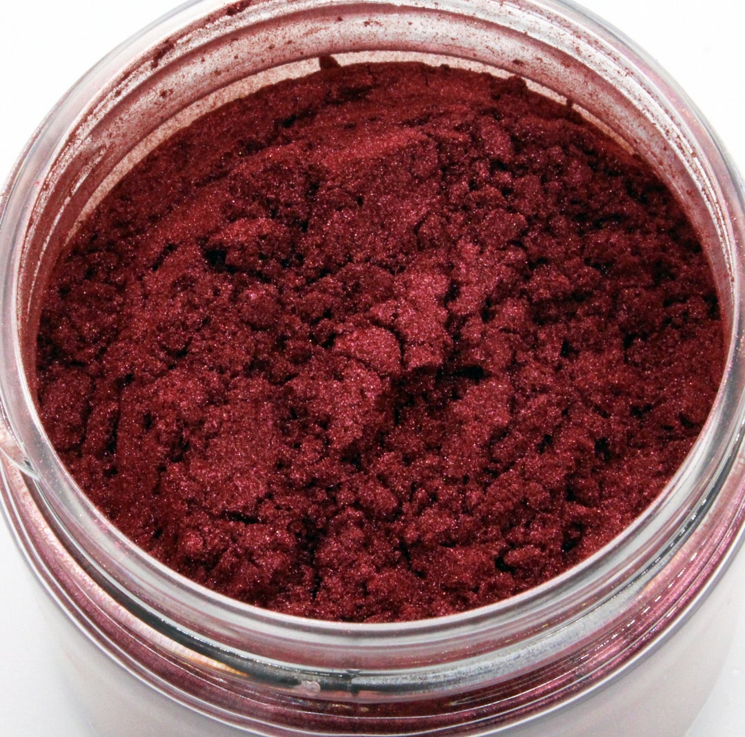 Mica Powder Merlot Dark Red Mica for Slime Car Freshies Cold Etsy