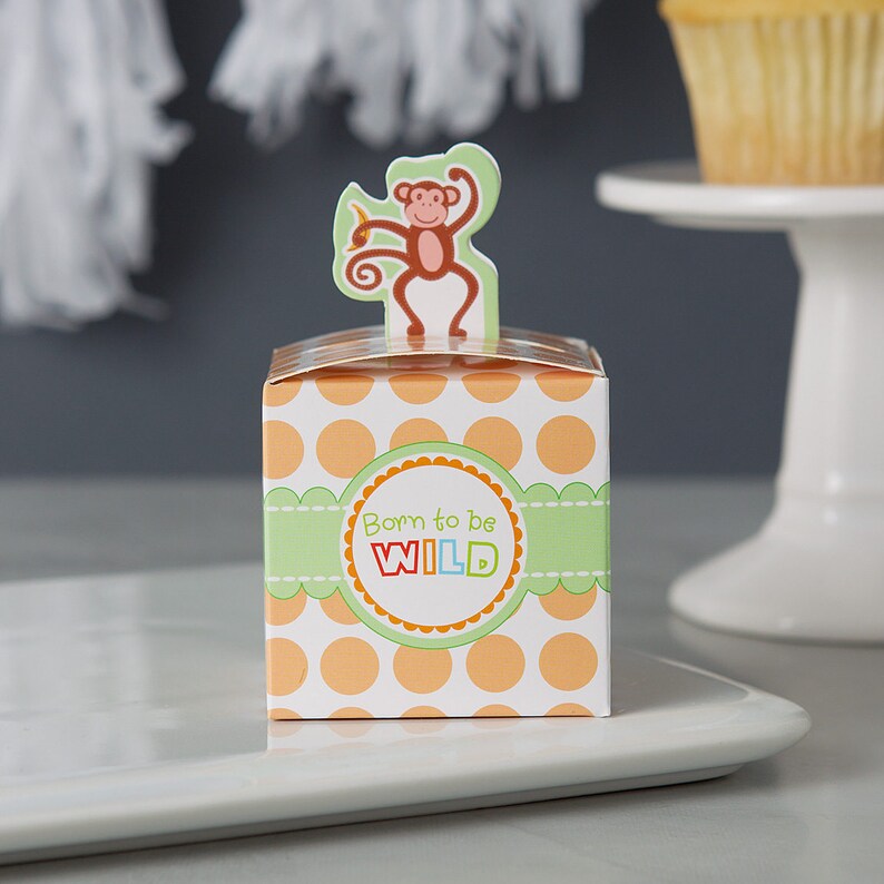 Monkey Baby Shower Favors for Baby Boy or Girl Sugar Scrub Etsy