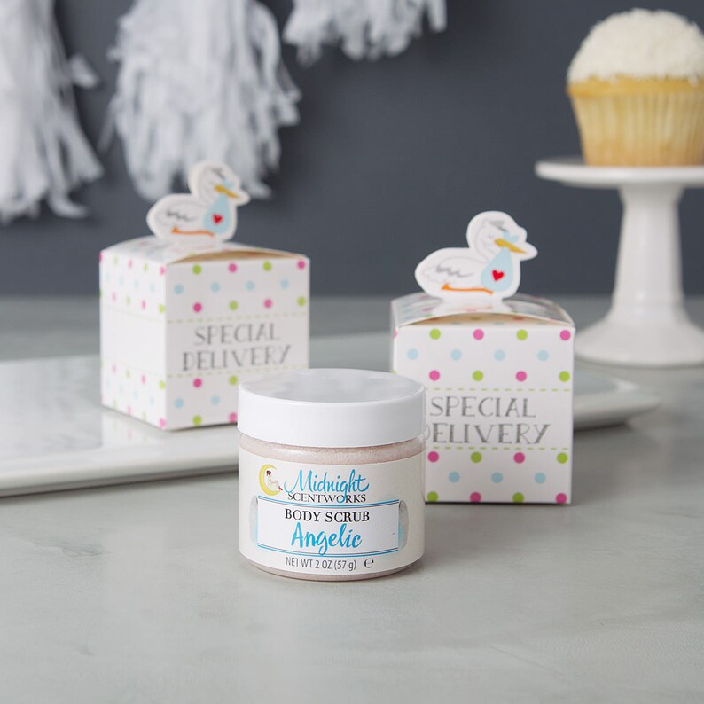 Baby Shower Favors Personalized Sugar Scrub Shower Favors Etsy