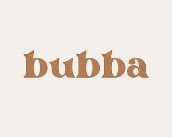 Archivo SVG de Bubba, gráfico de hermanos de moda, png, jpg, svg, pdf, camiseta gráfica de Bubba, archivo de máquina de corte, Bubba de moda