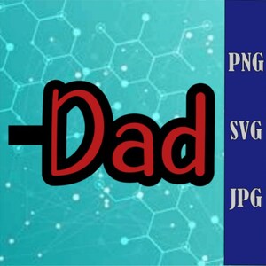 Dad Keychain cut files - SVG/PNG/JPG files