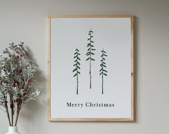 Three Trees Christmas Digital Download