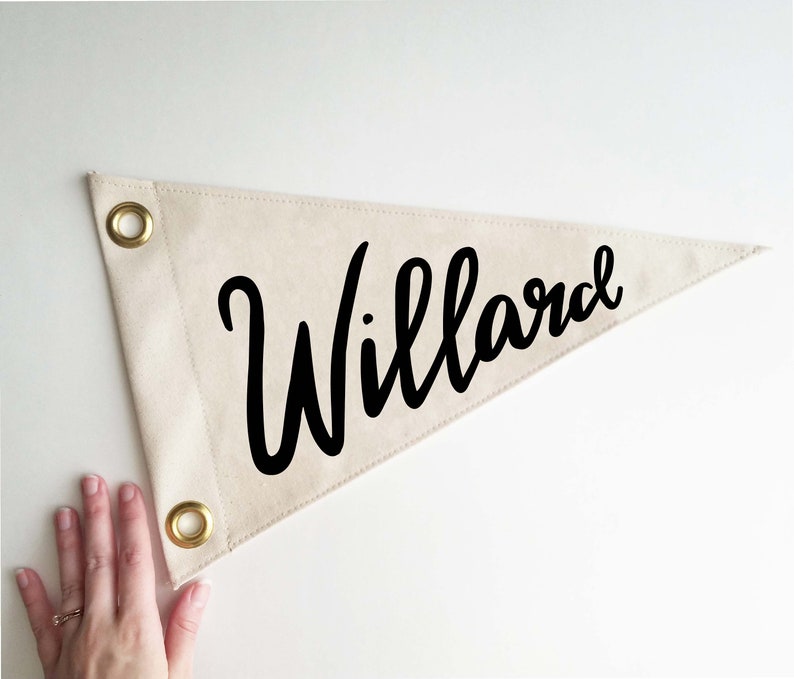 Custom Pennant Flag / Custom / Wall Flag Etsy