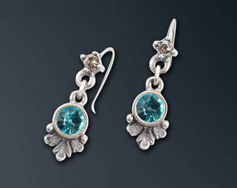Örhängen med Swarovski-kristaller och födelsesten: Eleganta födelsedagssmycken