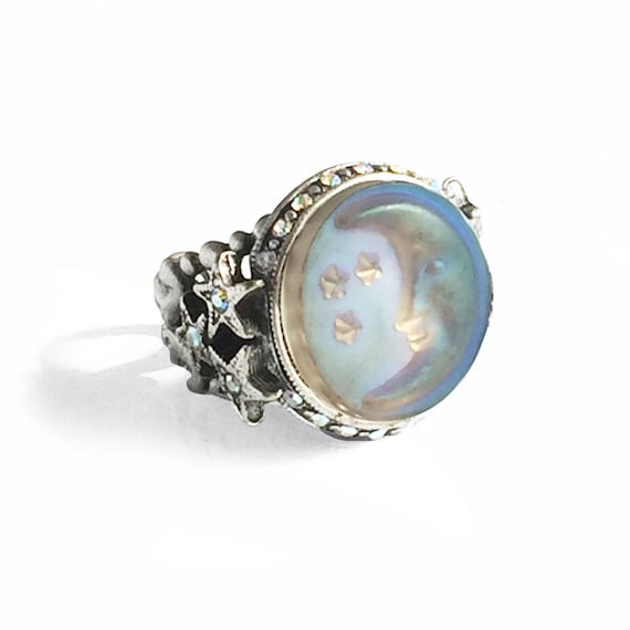 Aurora borealis shop stone ring