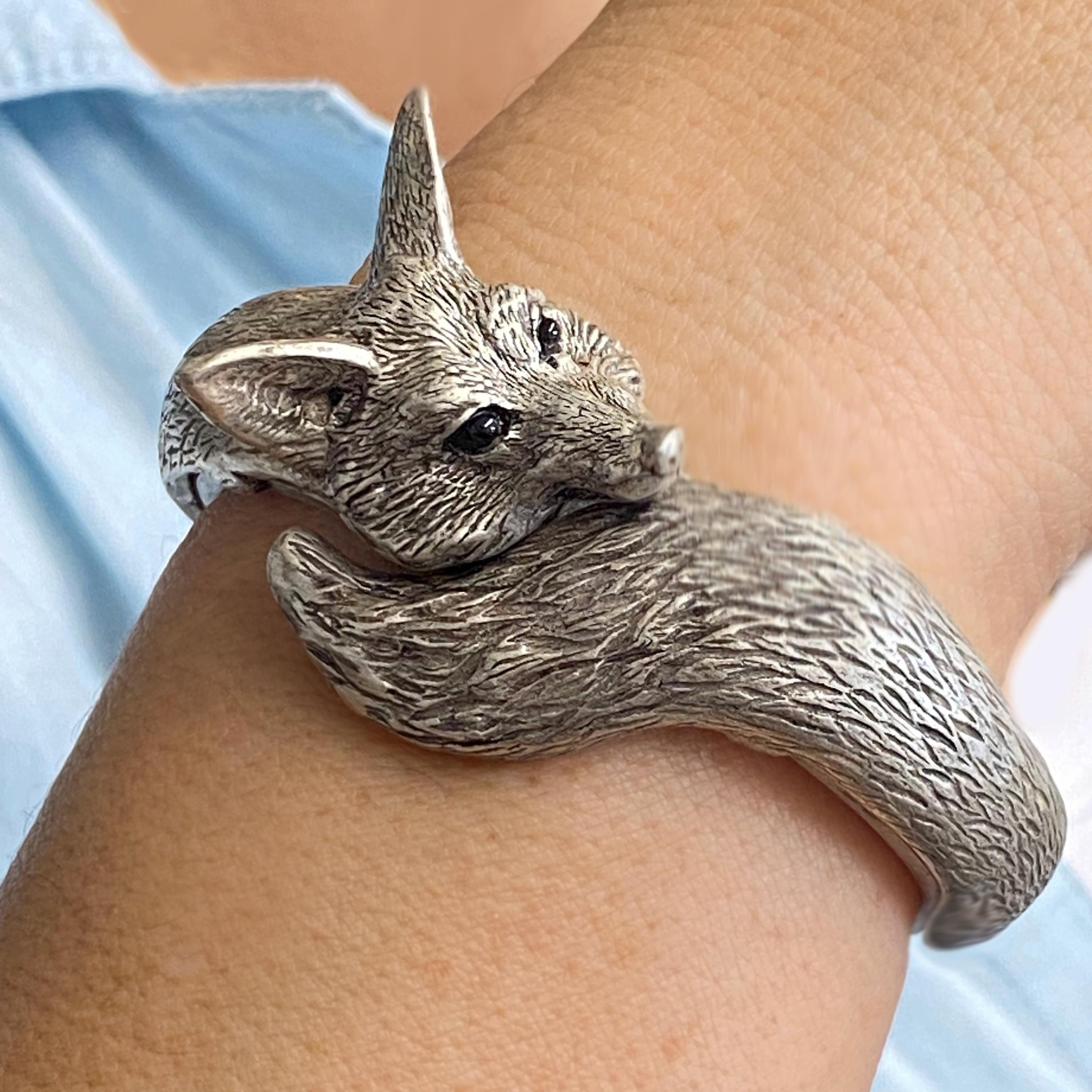 【メゾンキツネ】BRACELET PROFILE FOX ブレスレット BRACELET PROFILE FOX | Maison Kitsuné