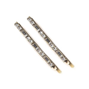 Baguette Bobby Pins, Bobby Pins, Hair Pins, Hair Jewelry, Hair Accessories, Bridal Hair Piece, Hair Clip,Hair clips, Bridal hair pin BP302