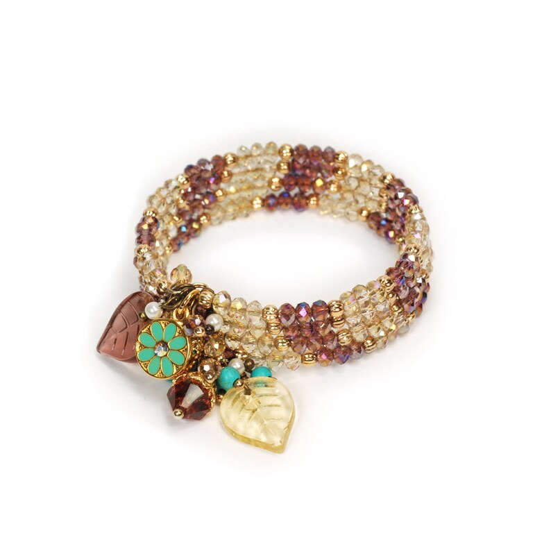 Dreamcatcher Crystal Necklace & Spiral Bracelet WEEKLY SWEET | Etsy