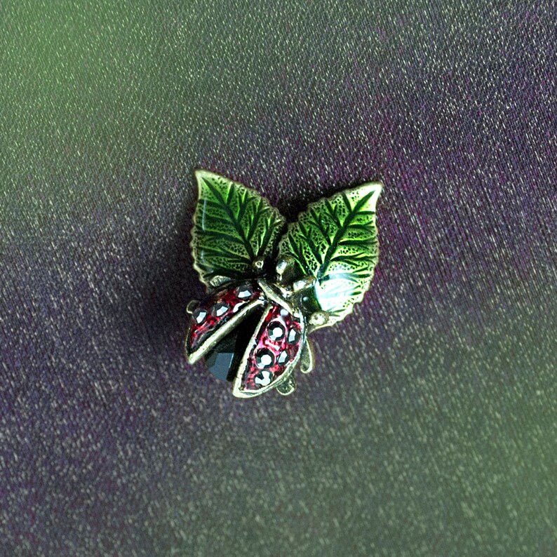 Ladybug Pin Lapel Pin Enamel Pin Ladybug Miraculous Etsy