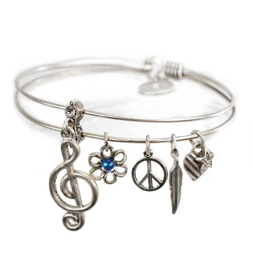 Music Bracelet Music Jewelry Music Note Bracelet Music Etsy