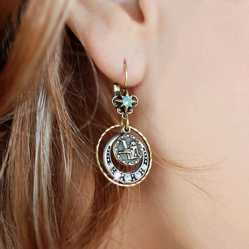 Cancer Earrings Zodiac Jewelry Cancer Jewelry Zodiac Etsy Ireland