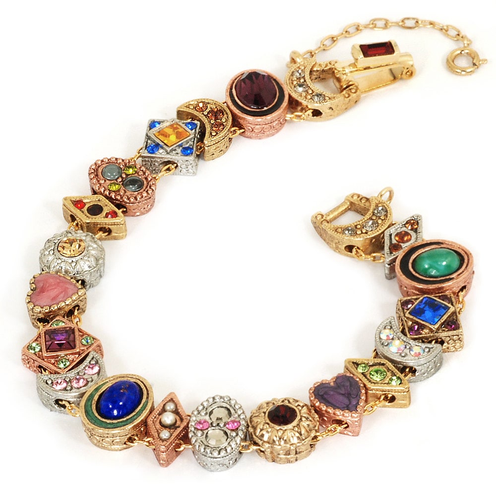 ■VINTAGE HOLLYWOOD■ Margaret Silky Bracelet VH2478BR001M Vintage Sterling Silver Alice Seely Signed Bracelet 7.5