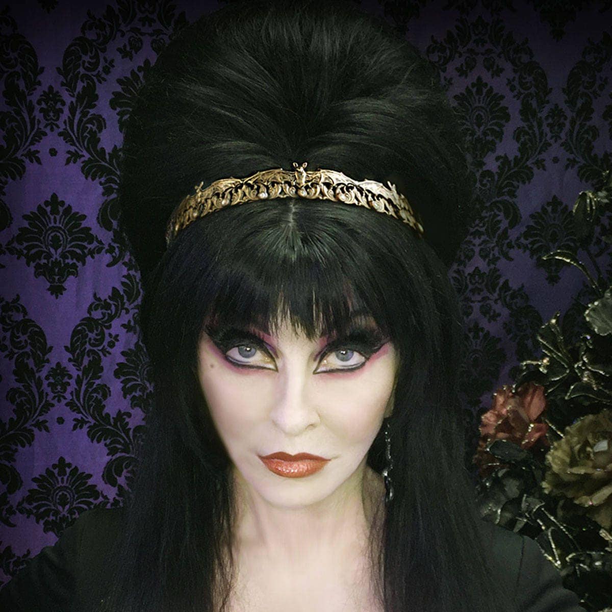 Elviras Vampire Bat Hairband Halloween Bat Crown Gothic