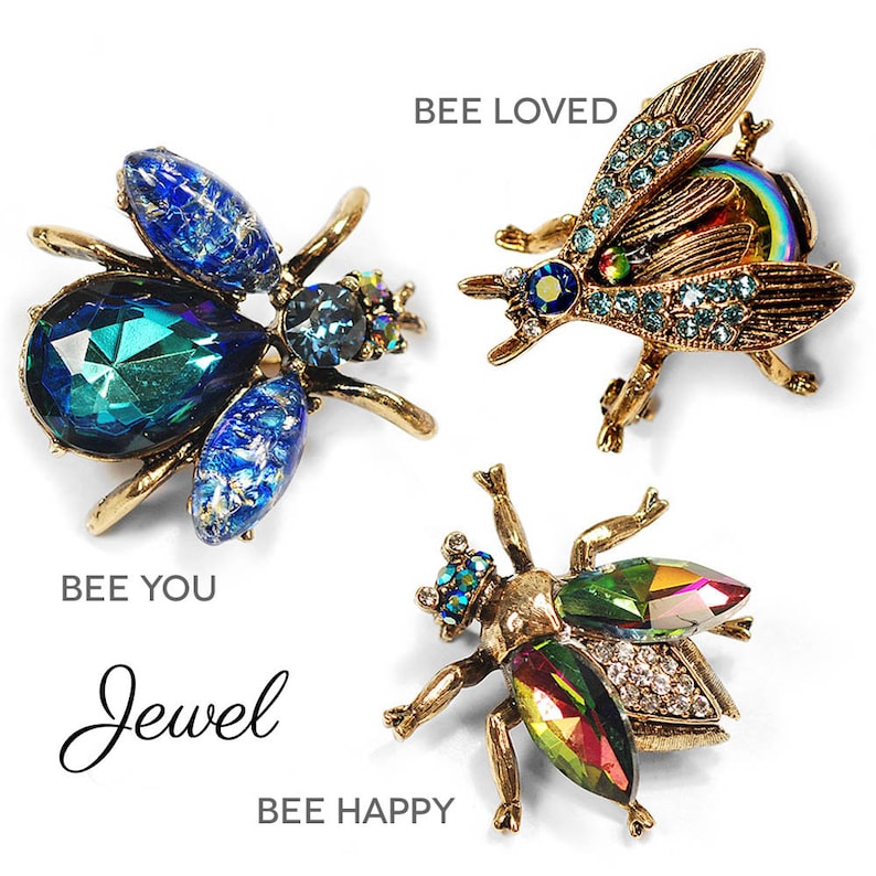 Bee Pin, Bee Jewelry, Bee, Queen Bee, Brooch, Honeybee, Bumble Bee Pin, Honey Bee Pin, Bees, Insect Brooch, Insect Jewelry, Insect P5280 image 4