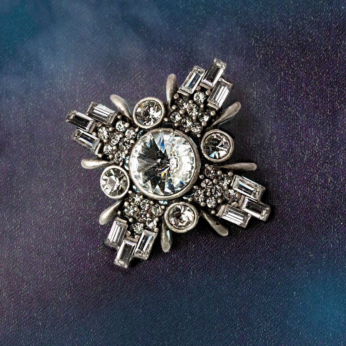 Star pin star jewelry celestial jewelry art deco jewelry | Etsy