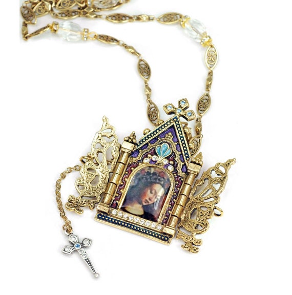 日本未入荷☆KING ICE☆Our Lady of Grace Virgin Mary Necklace 日本未入荷☆KING ICE☆Our Lady of Grace Virgin Mary Necklace
