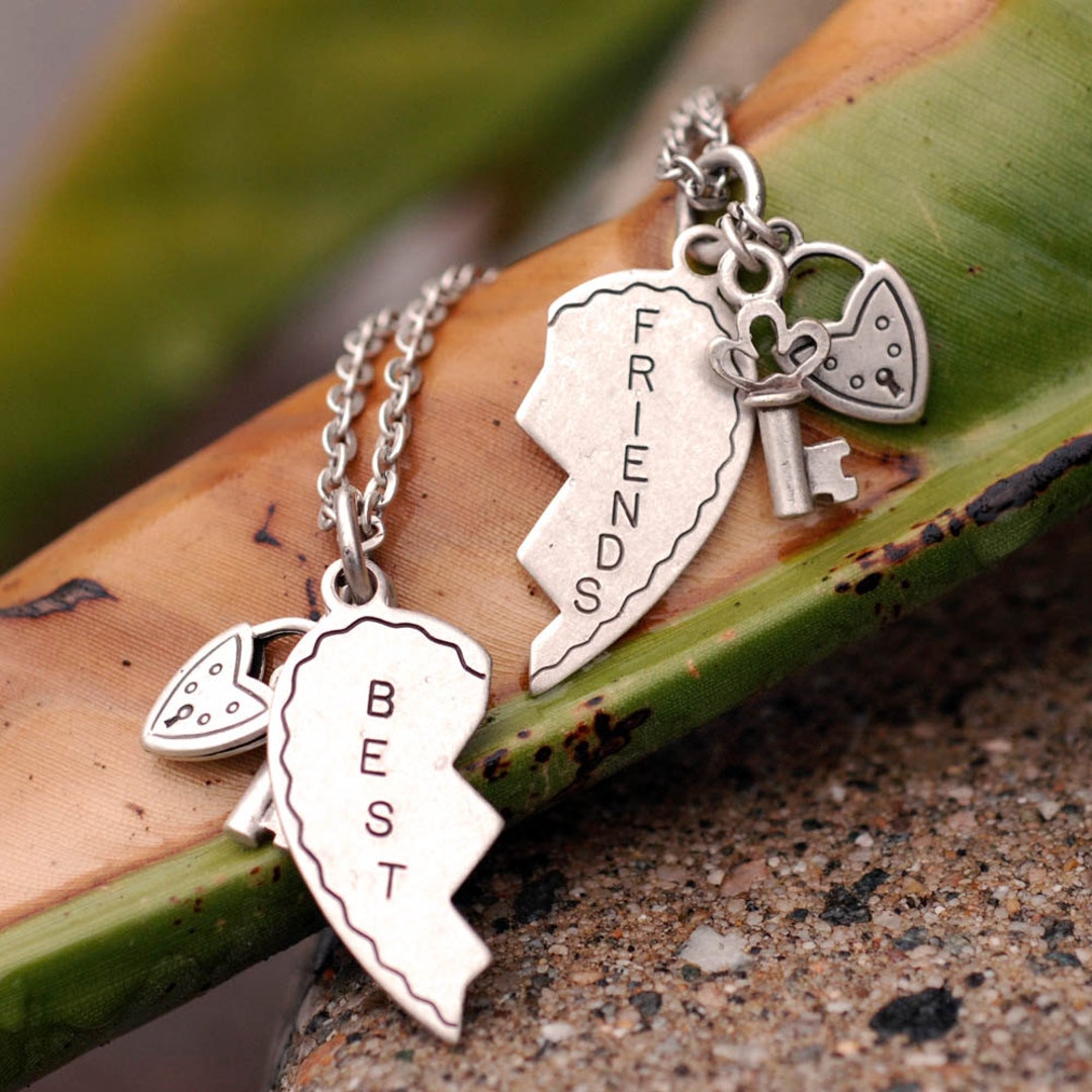 Best Friend Necklace, Best Friend Gift, Friend Necklace, Friendship