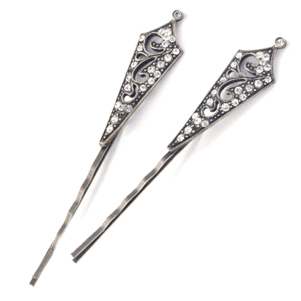 Victorian Tapered Bobby Pins Bobby Pins Hair Pins Hair Etsy