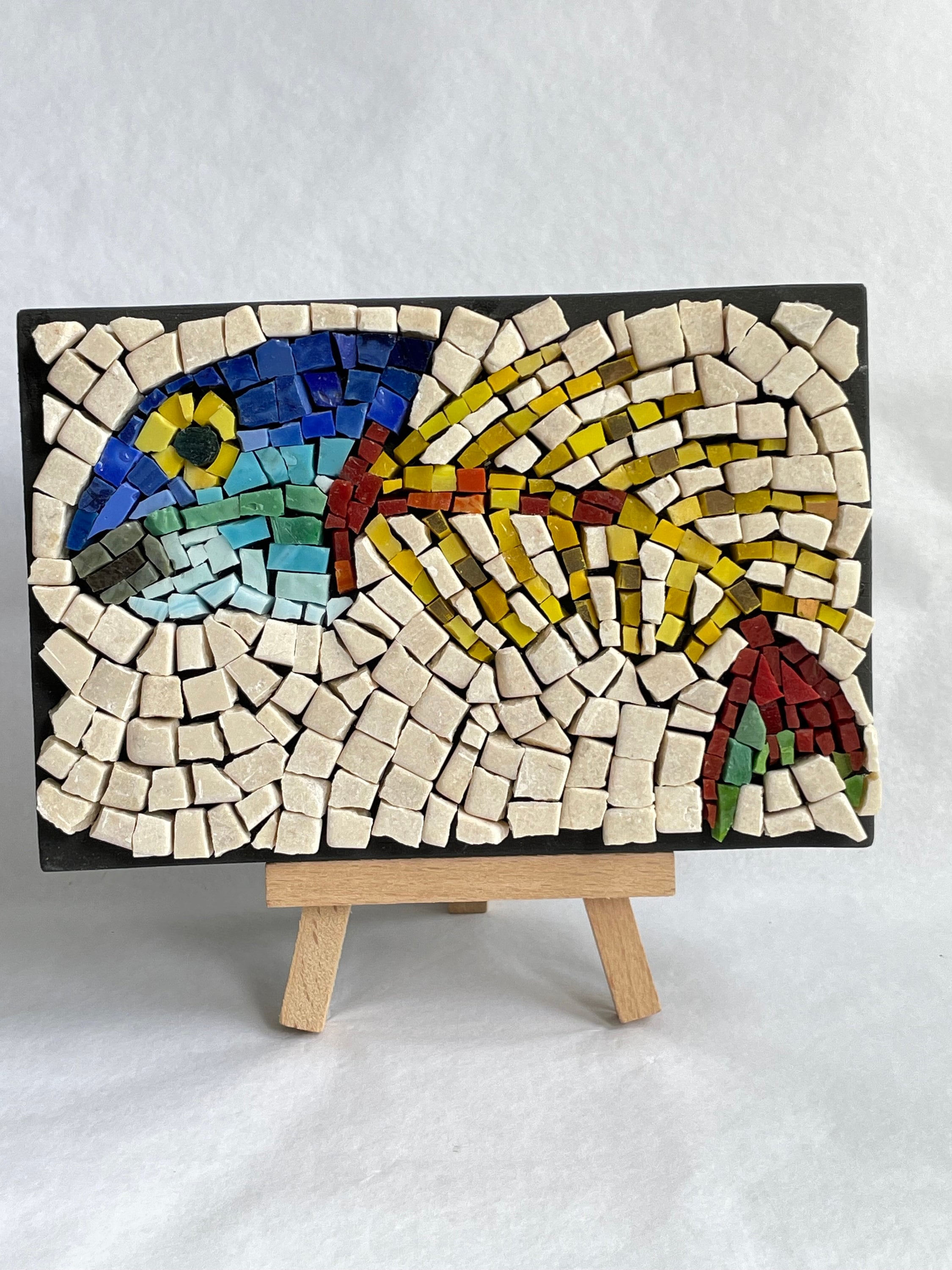 Fish Mosaic, Smalti Mosaic, Marble Mosaic, 'asorotan Fish' Mini Mosaic