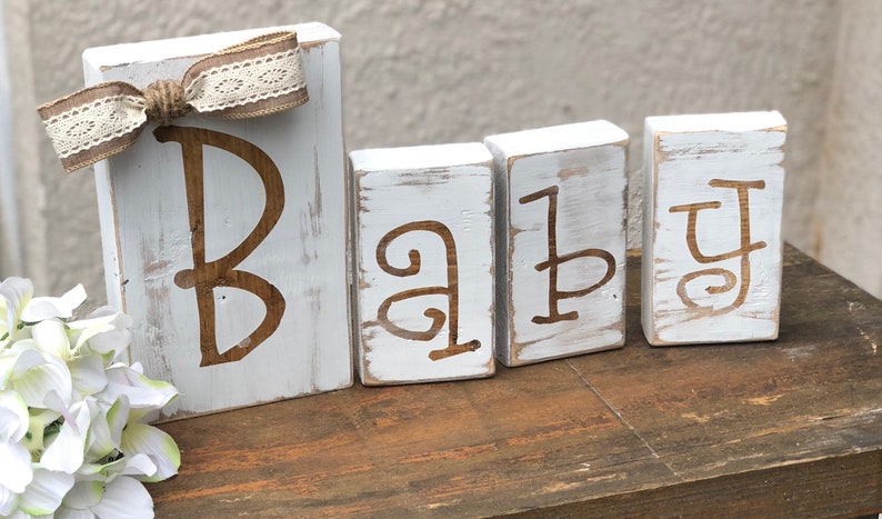 Rustic Baby Shower Decorations Girl Baby Shower Decor Rustic Etsy