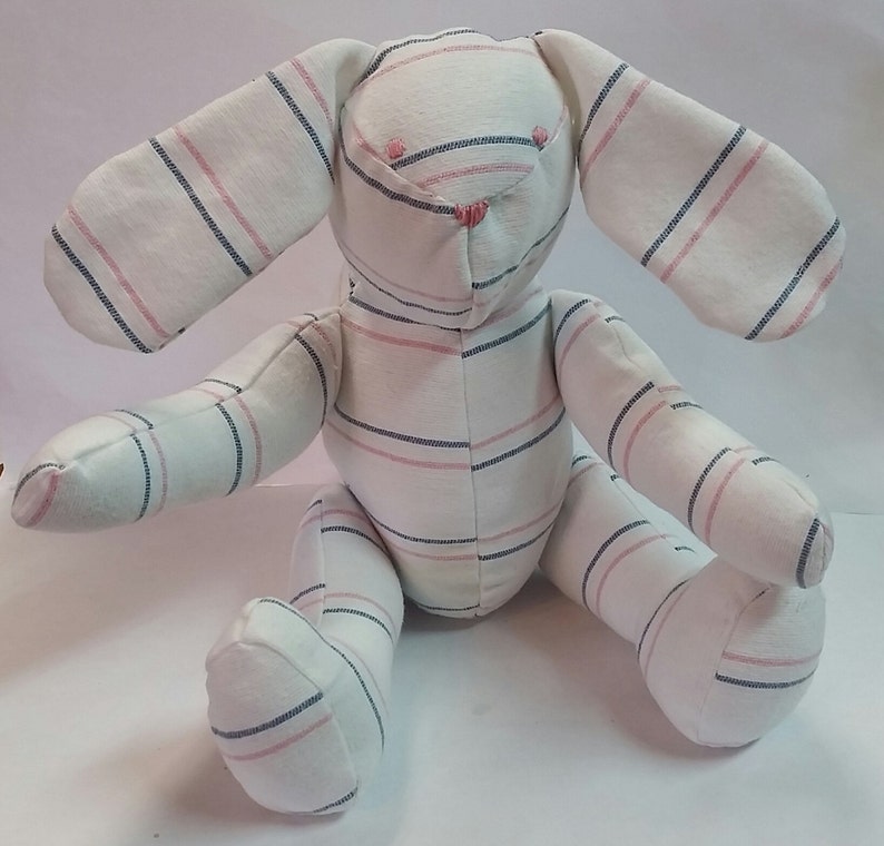 Keepsake Bunny Rabbit from Hospital Blanket Etsy