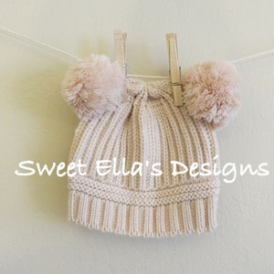 Double Pom Beanie