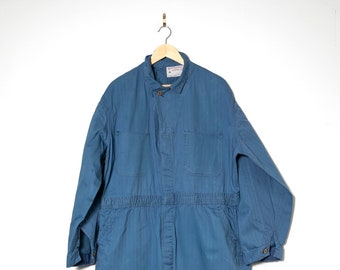 Vintage Universal Blue Cotton Coveralls - Union Made Workwear XXL
