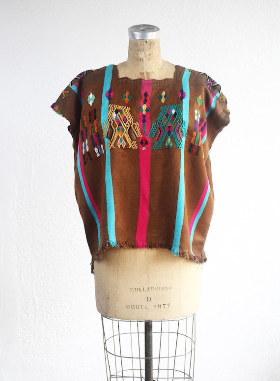 Beautiful Hand Embroidered Vintage Small XS 60's C
