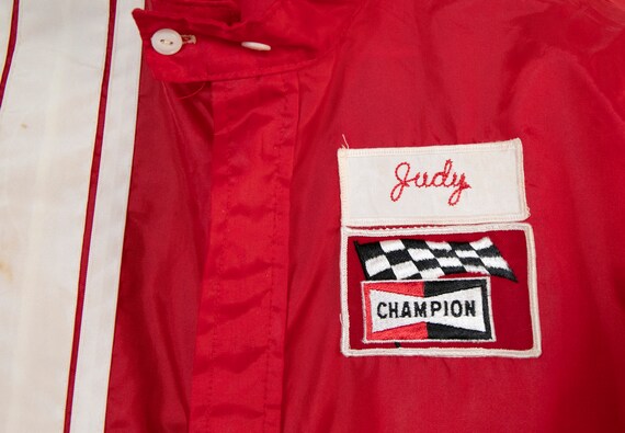 Vintage Silky Shell Jacket Large Varsity Jacket Swingster Bomber Red 1960s Champion Booster Club Racing Jacket Etsy Ireland