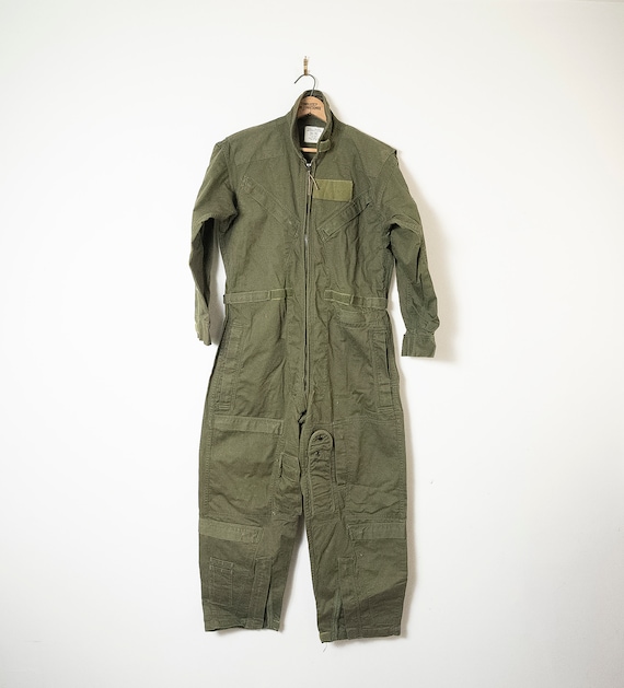 Vintage Army Coveralls 40 Small Authentic Vietnam Era Flight Suit 