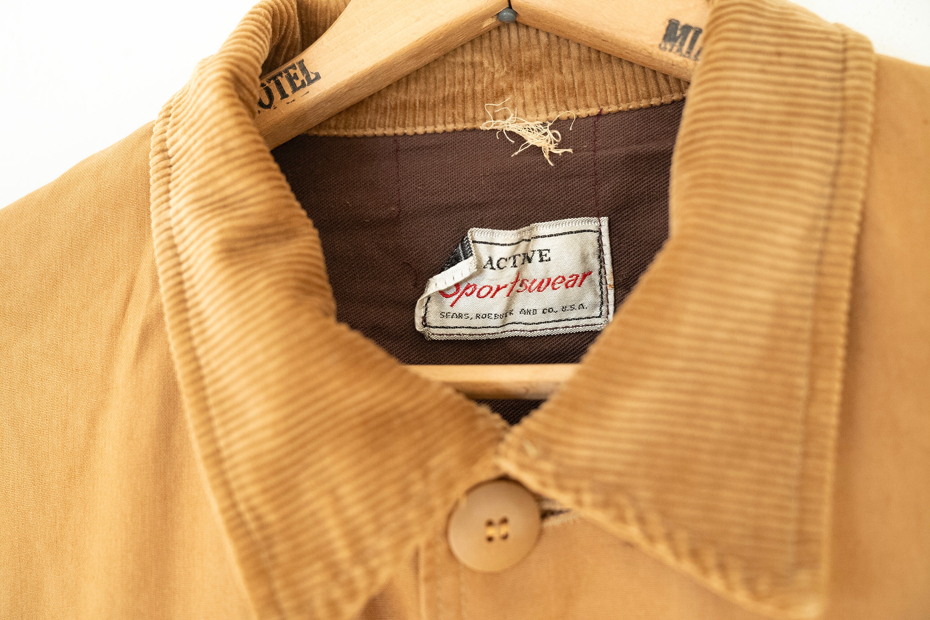 Vintage Corduroy Hunting Jacket Mens XL - 1950s Workwear - Etsy