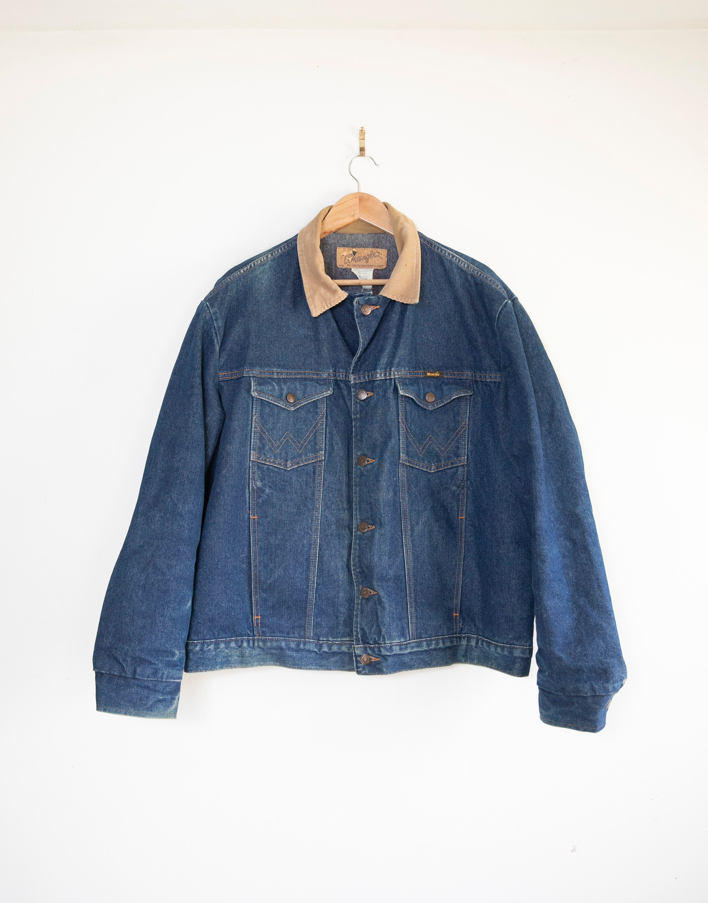 Indigo Denim Jacket - Etsy
