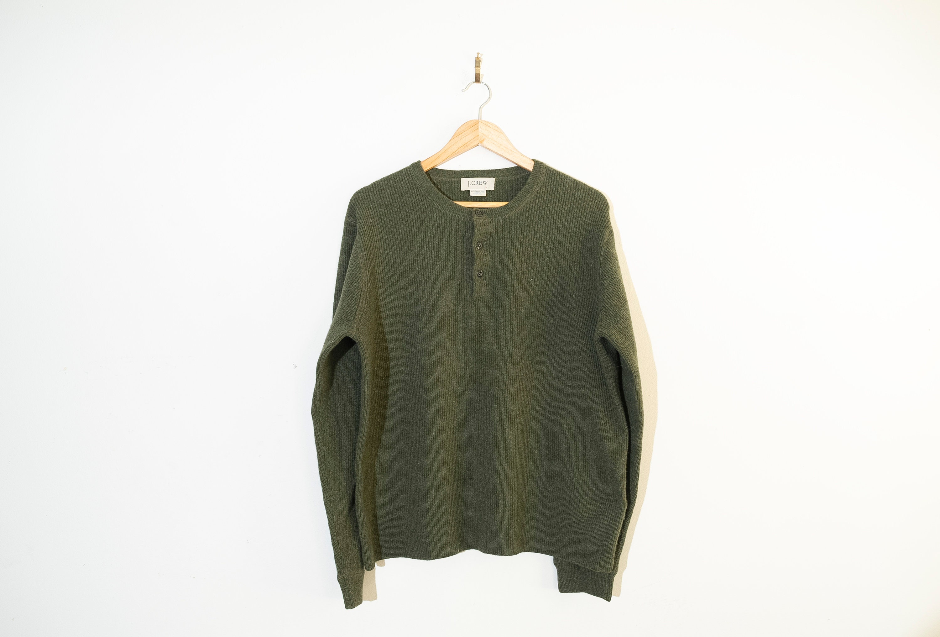 Ragg wool sweater crew neck best sale