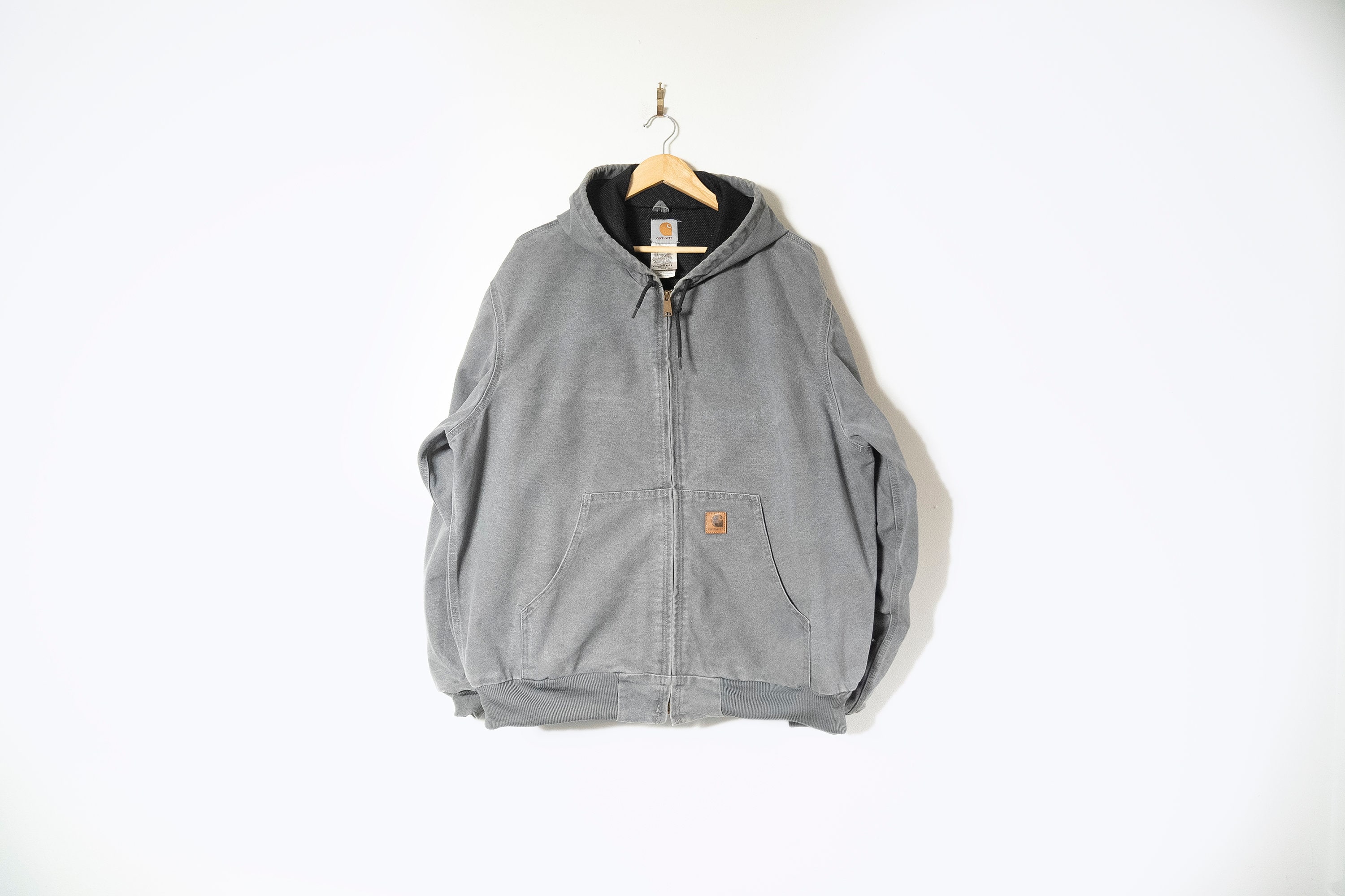 Vintage Carhartt Detroit Jacket in Faded Gray 1XL / Detroit