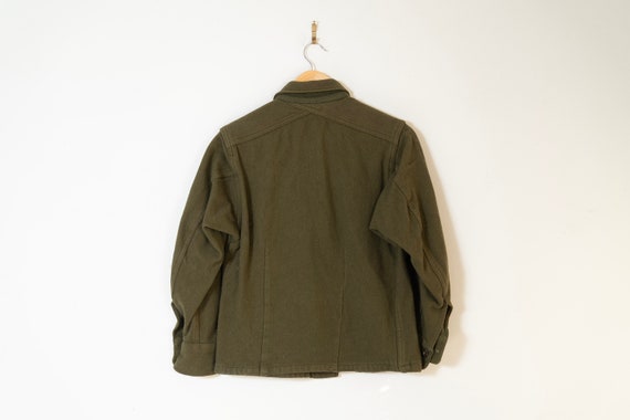 Mens Vintage US Army Wool blend Shirt XS Field Sh… - image 2