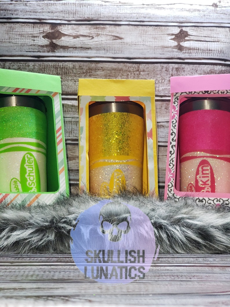 Personalized Tumbler Gift Box Tumbler Box Gift Box Present Etsy