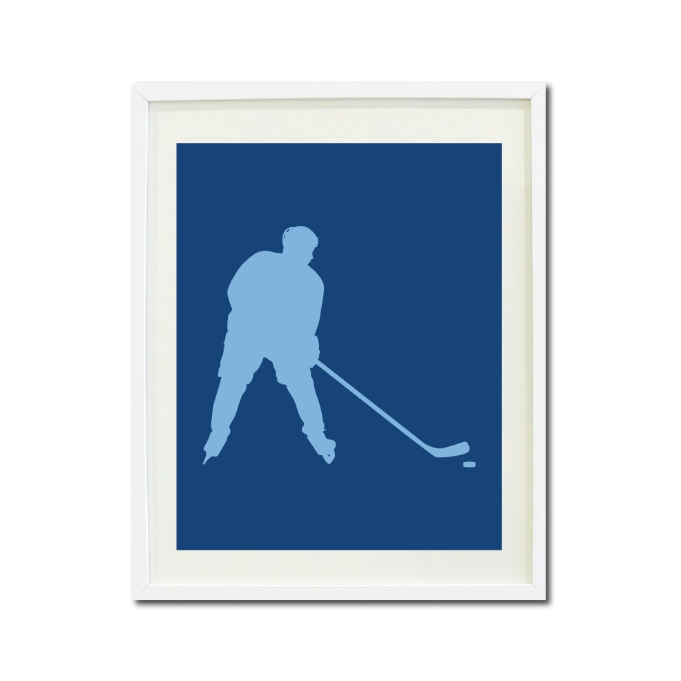 Ice Hockey Wall Art PRINTABLE Set of 3 Boys Hockey Print Etsy