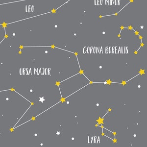 Star Map | Constellation Print | Constellations Printable | Space ...