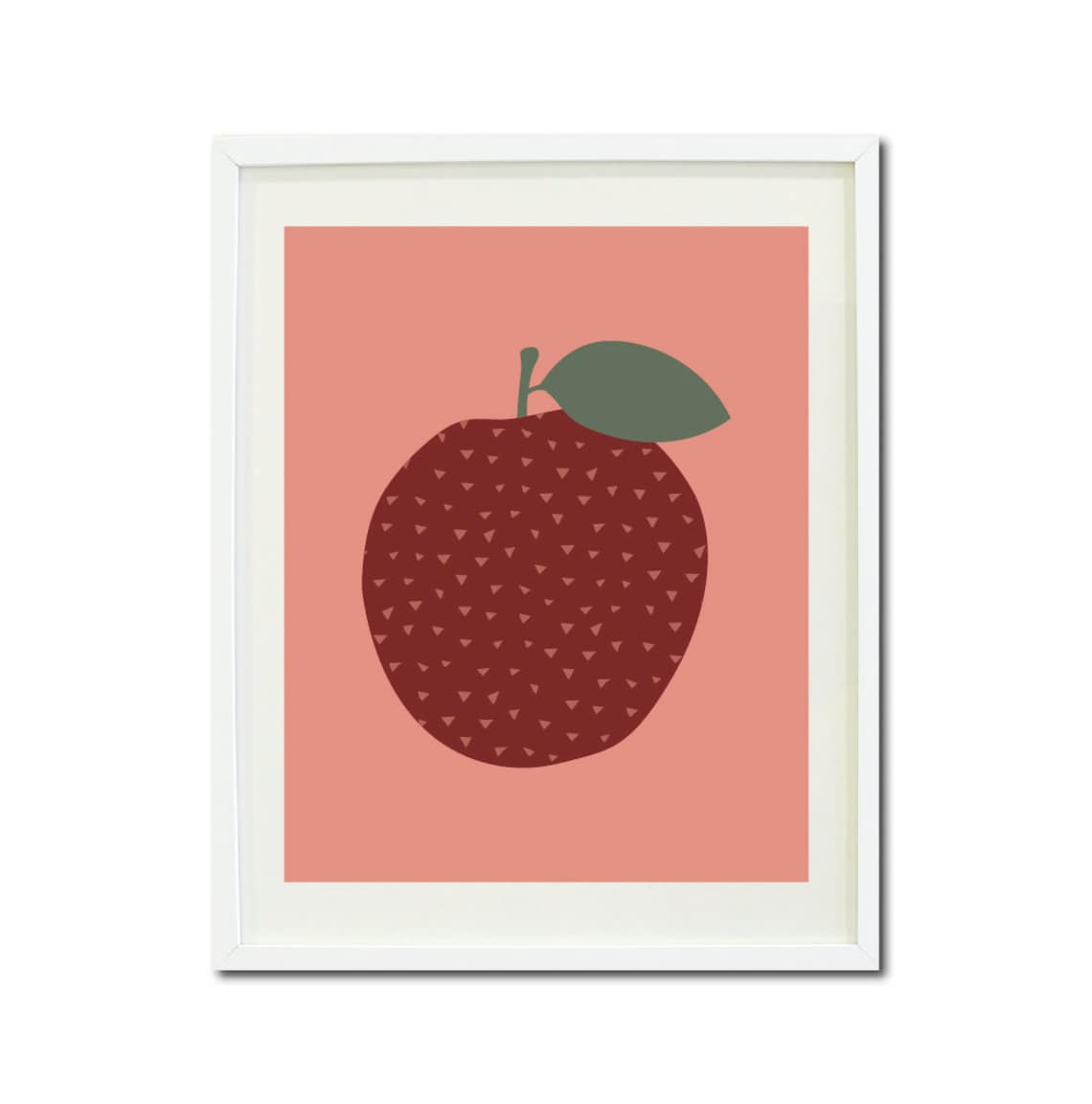 Apple Wall Art Apple Printable Fruit Wall Art Kitchen Etsy
