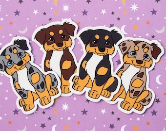 Australian Shepherd vinyl stickers