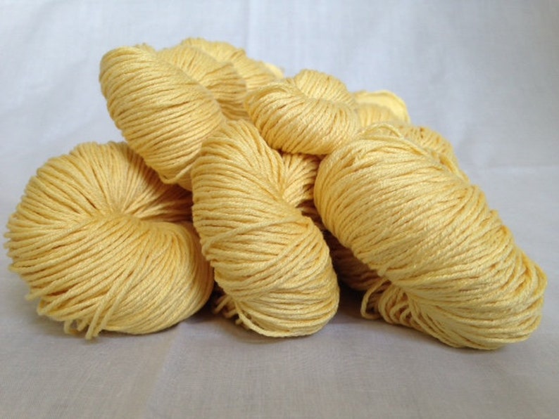 Recycled SilkCotton Yarn 274 yds available @ 0.02yd Reclaimed 18-ply Fingering Weight Yarn